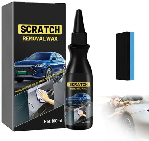 Schneller Kratzerentferner für Autos, Autopolitur Kratzer Entfernen, Kratzer Entferner Auto, Kratzer Reparatur Creme, Auto Kratzerentferner Paste mit Anti-Kratzer Schutz, Entfernt Kratzer Schnell (1)