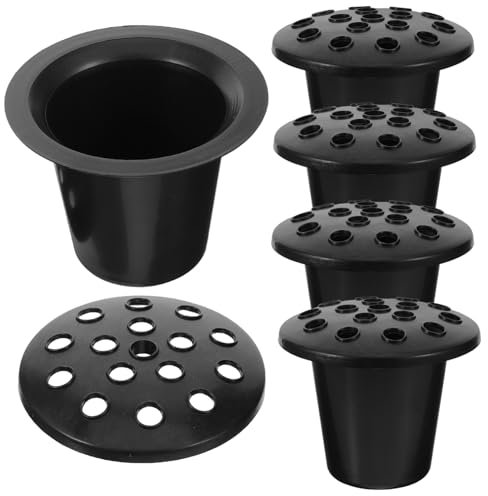BESPORTBLE 5pièces Vase Funéraire pour Décoration De Tombe Pot De Fleurs pour Cimetière Résistant Aux Intempéries Et Pratique