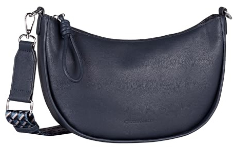 TOM TAILOR Tatiana Damen Umhängetasche Handtasche Klein Blau