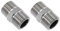 CHILDWEET 2pcs Anti-Backwater Check Valve Two Pipe Check Valve Barrel Valve Core Extended Shower Hose Spigot Preventer Faucet Non Valves Hose to Tap Connector Pump Check Valve Copper Silver