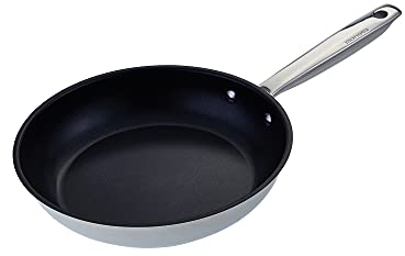 Moneta Accordo Padella 20cm, in Acciaio Inossidabile per ogni piano cottura