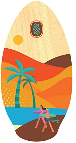 Surfboard Skimboard SkimOne 41 105cm Lanikai Rot Orange