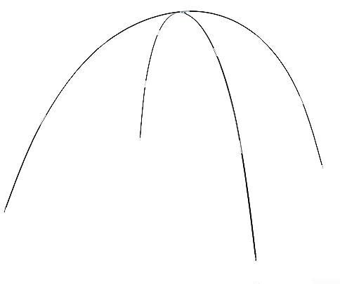 Poteau de tente, Tige de support de tente, Poteau de tente de camping en fibre de verre, Support de tente de parasol extérieur, Kit de tige de support de tente, 4,0 m