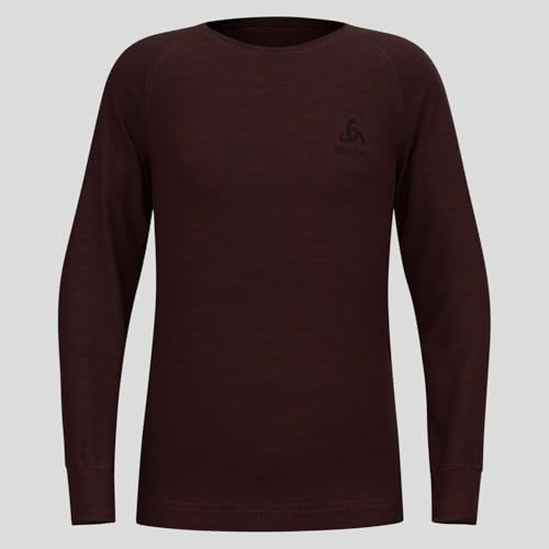Odlo Biancheria Intima Termica per Bambini, in Lana Merino 200, Biancheria Intima Sportiva per Bambine, a Maniche Lunghe, Confezione da 1