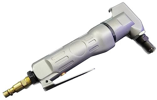 ZXZUCVE Pneumatic Sheet Metal Nibbler, 18 Gauge Steel Plate Cutter, 3000RPM Air Powered Nibbler Shears, 1/4 Air Inlet