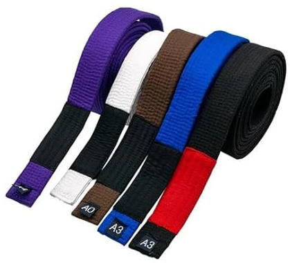 Pro brasiliansk Jiu Jitsu bälte, Svart, A4