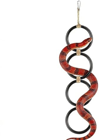 Klätterringar för ormar - Reptil terrarie inredning,Terrarium Inredning,För uppfödare, skydd, tränare, terrarieentusiaster, kontor