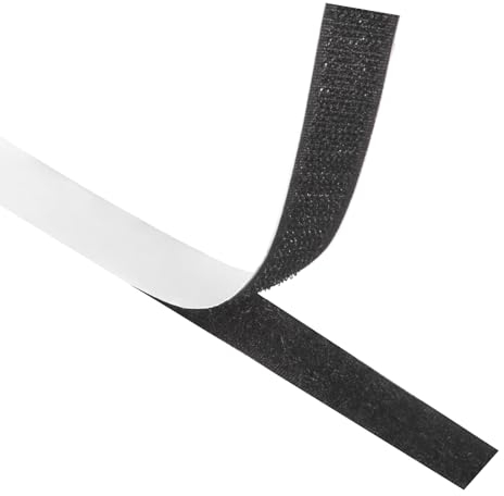 XIKAYA nastro biadesivo 25M, 20 mm，strappo adesivo forte ，adesivo forte per tessuto，per incollare tende, tappeti, tessuti, zanzariere, cornici per foto, fai da te (2 rotoli) (25 m/rotolo, 2 rotoli)