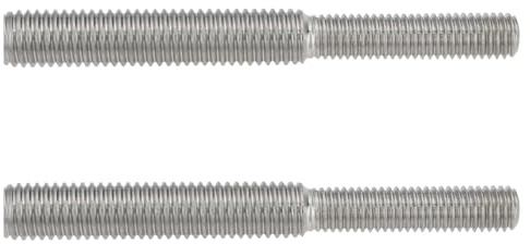 Create idea 2Pcs Threaded Adaptor Double End Threaded Stud Bolt M8x35 to M10x50 304 Stainless Steel Thread Adapter for Sisal Posts and Scratching Posts 85mm