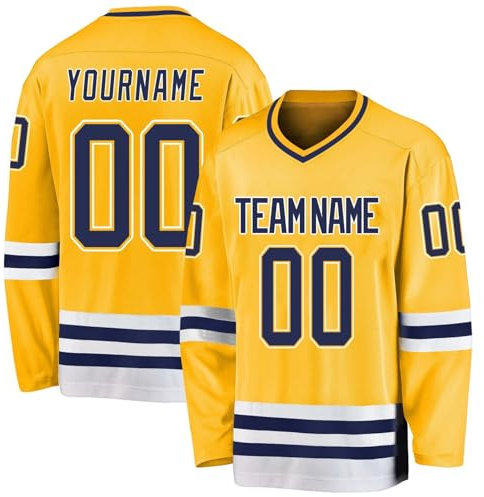 HGWOPGASD Personalisiertes Hockey-Trikot, gestalten Sie Ihr Hockey-Trikot mit Ihrem Namen/Team/Nummer A24