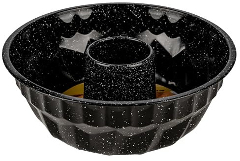 KARL HAUSMANN Moule à Kouglof - 25 x 10,5 cm - Acier au Carbone avec Revêtement Antiadhésif - Moules a Gâteau Rond - Idéal Pour Kougelhopf Alsacien - Moule Kouglof Haut et Durable