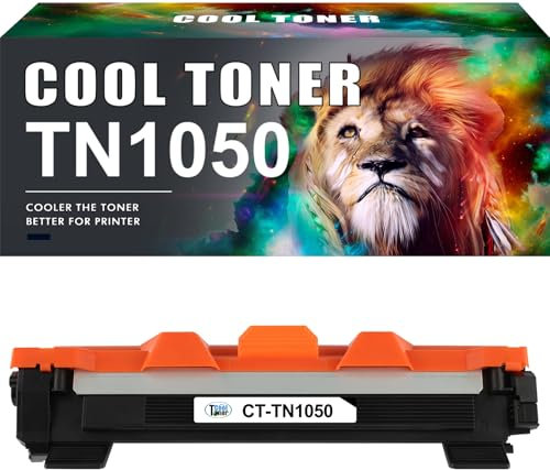 Cool Toner TN-1050 Tonerkartusche Schwarz: 1-Pack Kompatible Ersatz für MFC-1910W DCP-1612W DCP-1610W DCP-1510 MFC-1810 HL-1110 HL-1210W DCP-1512 HL-1212W HL-1112 Druckertinte