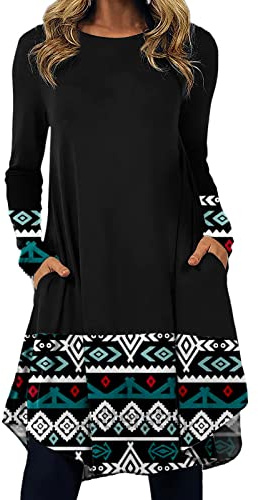 Vestidos casuales vestido de punto vestido de suéter para mujer, vestido de otoño, vestido de invierno, vestido elegante para mujer, vestido étnico occidental, boho, ropa básica, irregular, informal