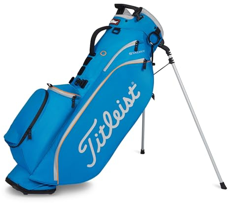 Titleist Players 4 Golf Bag, Royal/Grey