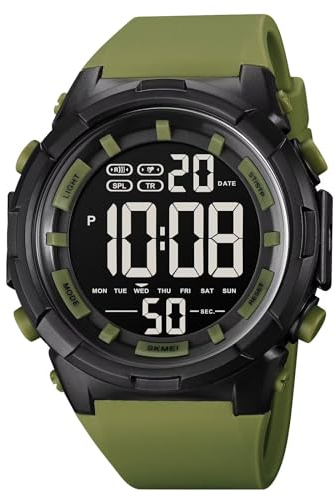 findtime Militär Uhr Herren Tactical Watch Military Digitaluhr Herrenuhren Armbanduhr Herren Digital Uhr Outdoor Wasserdicht Stoppuhr Sport Chronograph Herren Groß Uhren Männer Jungen Sportuhr