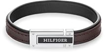 Tommy Hilfiger Jewelry herrarmband i läder i svart och brun, 2790559