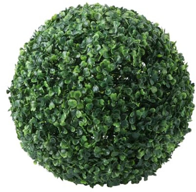 Bollar Mossa Stor Topiary Ball Konstgjorda buskar Utomhus Grön Faux Gröna Buxbom Kula Falska träd Konstgjorda växter inomhus Hängande/409