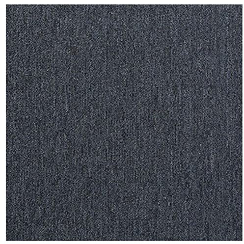 20 x Carpet Tiles 5 SQM Heavy Duty Commercial Retail Office Shop Premium Flooring, 50 x 50cm Each (Black)