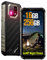 Ulefone Armor 22(256Go) Smartphone Incassable Android 14 avec 64MP Vision Nocturne, 16Go RAM/SD-512Go Telephone Portable Incassable ip68 Antichoc 6600 mAh, 6,58 FHD+ 120Hz Double SIM 4G/NFC/GPS/Noir