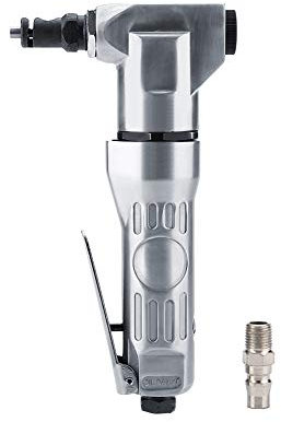 Grignoteuse à Air Portative, Ciseaux à Air à Lame Haute dureté, Outil de Coupe Pneumatique 2800 Tr/min, pour Couper L'acier Inoxydable, L'aluminium