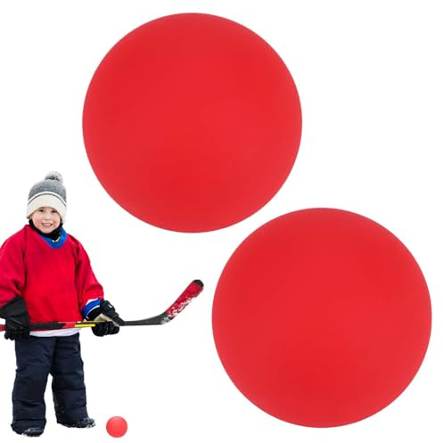 Street Hockeybollar - hållbara gatuhockeybollar för | Visuell styrka för en enkel | Perfekt för individuell träning och förälder-barninteraktion | Perfekt för johandel