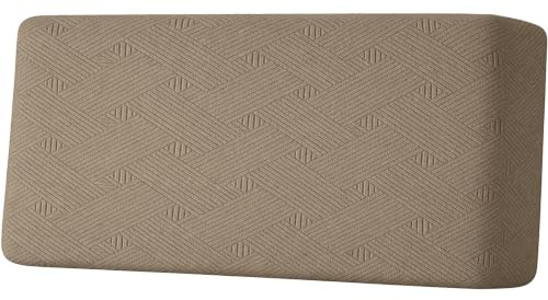 YSTELLAA Funda Asiento Sofa, Chaise Longue, Caqui | Funda Cojin Sofa Alta Elástica, Protector De Cojín para Muebles Separado, Ajustable, Lavable, Antideslizante