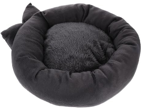 Toyvian Hamster Nest Bed Warm Short Plush House Xmas for Small Pets