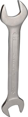 BRILLIANT TOOLS BT010913 - Llave de boca doble (25 x 28 mm)