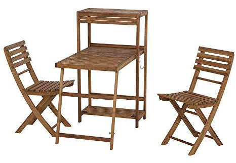 Siena Garden Bari Balkonmöbelset, Natur