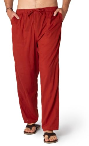 PANASIAM Pants, 'K'-Trousers, redbrown, M