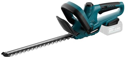 KIESBOHR Taille-Haies sans Fil Compatible avec Batteries Makita 18V, Longueur de Coupe 51 cm, écartement des Dents 16 mm, CSL502 Taille-Haies léger (sans Batterie)