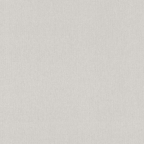 Textiloptik Tapete in Hellgrau | Moderne Uni Tapete in Leinenoptik für Wohnzimmer und Schlafzimmer | Graue Vliestapete mit Vinyl