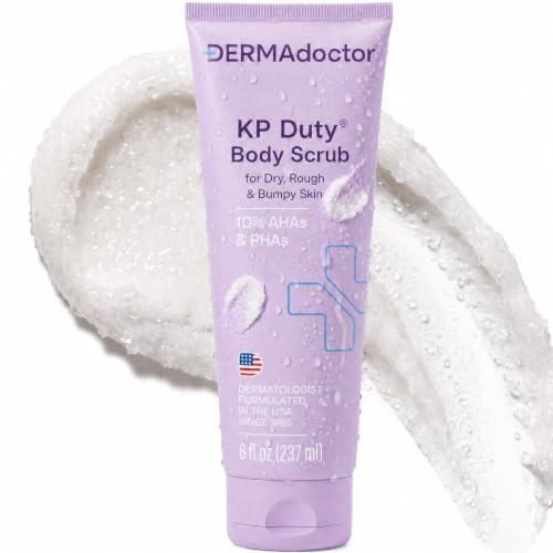 DERMAdoctor jordgubbsbenbehandling, KP Duty kroppsskrub, 227 g