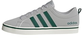 adidas Homme Vs Pace 2.0 Shoes, Grey Two/Collegiate Green/Off White, 44 2/3 EU