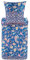 Bassetti Vicenza Bettwäsche + 1 Kissenhülle aus 100% Baumwollsatin in der Farbe Türkis/Petrol B1, Maße: 155x220 + 1 K 80x80 cm - 9325847