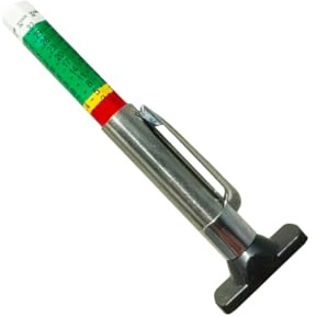Car Tire Tread Depth Gauge, Tire Tread Gauge Color Coded, Professional Tire Thread Depth Meter Tool in 32nds, Suitable for Most Car Models (1 PCS)
