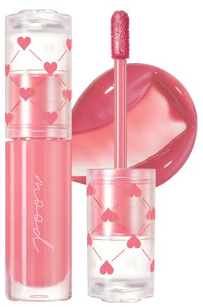 PERIPERA Ink Mood Glowy Tint Hydrating Glossy Lip Tint with Dewy Finish (30 Happy Berry)