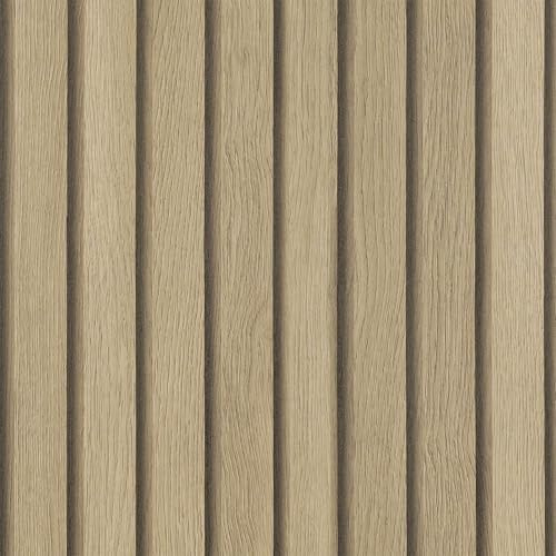 LACHEERY Självhäftande tapet träutseende brun 3D-effekt träpaneler väggtapeter vardagsrum 40 cm x 200 cm väggtapet, självhäftande trä, vinyl, självhäftande film, möbler, skåp, vattentät för sovrum