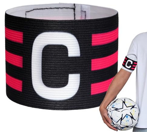 Fasce da capitano per calcio, bande capitano di calcio, anti-goccia, fascia da braccio per diversi sport