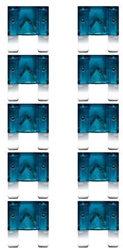 baytronic 10x Kfz-Flachstecksicherung Maxi (blau 60A)