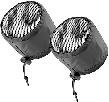 KITANDOVE 2 Pezzi di Copertura per Sfiato per Tende da Coltivazione Copertura per Condotto Dellaria Accessori per Sfiato per Tende da Coltivazione Pulsante di Fissaggio