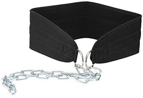 Yctze Cinturón de Inmersión con Peso de Media Longitud para Dominadas - Cinturón de Inmersión de Fitness Mejorado con Cadena de Acero para Flexiones, Dominadas y Estocadas - Soporta 200 Libras