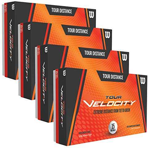 Wilson Tour Velocity Golfbälle | 60 Golfbälle Sparpack