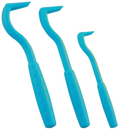 BIZ UK 3 PCS Tick Remover Tool Set – Plastic Tick Removal for Dogs, Cats, and Humans – Safe Tick Remover for Humans – Tick Remover Tools for Dogs – Easy Tick Removal Tool