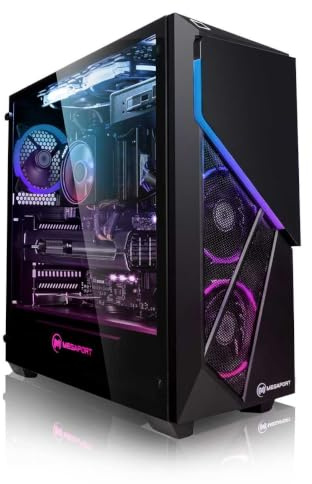 Megaport Gaming PC AMD Ryzen 7 5800X3D • GeForce RTX5060Ti 16GB • 32GB DDR4 • 1000GB M.2 SSD • Windows 11 • Luftkühlung • Gamer PC Computer Gaming