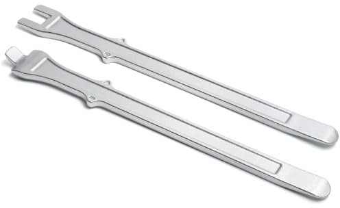 BINGCOBBER Reifen-Montiereisen-Satz,2 Stück Montierhebel Reifen Hochfestem Stahl Reifenheber,Reifenmontage Werkzeug,für Motorrad, Fahrrad,Wagen