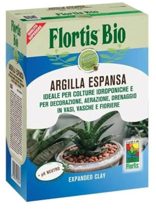 Kalapanta - Arcilla Expandida para Plantas en Maceta e Hidropónicas, Bolas Drenantes Tamaño 8-16 mm, Gránulos de Luz Natural, Drenaje Eficaz y Duradero, 1 Bolsa 2L (1)