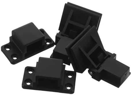 Garneck 1 Pair Universal Turntable Dust Cover Hinges Vinyl Record Player Cover Replacement Parts for Smooth Lid Movement and Stability Accessory