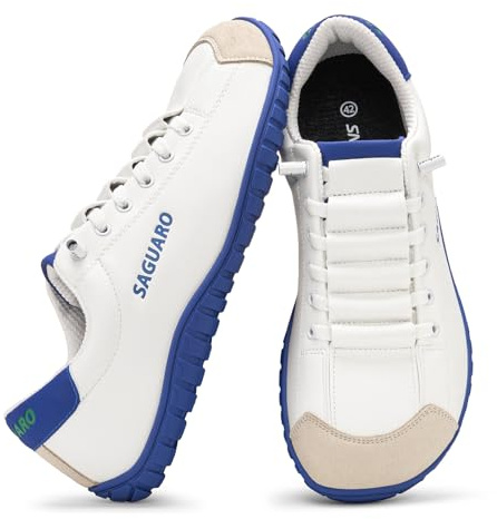 SAGUARO Zapatillas Barefoot Minimalistas Hombre Mujer - Zapatos Casual Deportivos Ligeros con Puntera Ancha y Suela Zero Drop para Trabajo, Viaje y Uso Diario,Gr.36-48