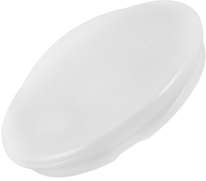 Pantalla de Lámpara de Ventilador de Acrílico 7-1/2 Pulgadas Blanco